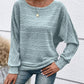 Full Size Round Neck Long Sleeve Top