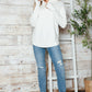 Half Zip Long Sleeve Knit Top