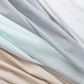 Welhome Soft Finish 100% Cotton Percale Sheet | 4 Piece Set | Full Size | White |