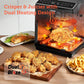 COSORI 6.8Qt Air Fryer, 12-in-1 Dual Blaze for 360° Crispy Meals