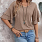 V-Neck Half Sleeve Blouse