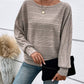 Full Size Round Neck Long Sleeve Top