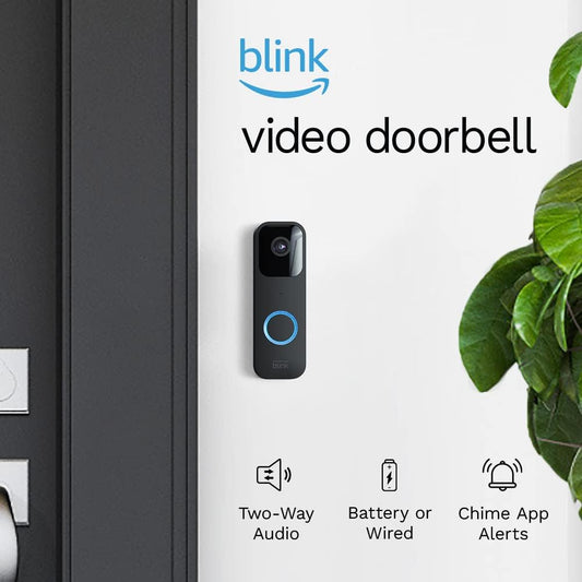 Blink Video Doorbell | Two-way audio