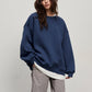 Solid Color Loose Sweater European And American