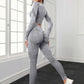 Sports Long Sleeve Fitness Yoga Pants Two-piece Set