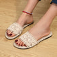 Women's Solid Color Breathable Home Slippers