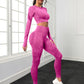 Sports Long Sleeve Fitness Yoga Pants Two-piece Set