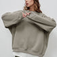 Solid Color Loose Sweater European And American