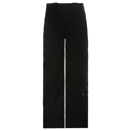 Hot Girl Fried Street Straight Casual Pants American Style