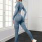 Sports Long Sleeve Fitness Yoga Pants Two-piece Set