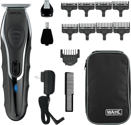 Wahl Clipper Aqua Blade Wet/Dry Beard Trimmer Kit