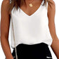 Women Tank Top Summer Casual V Neck Camisole Blouses Loose Sleeveless Cami Basic Tank Shirt