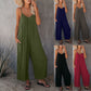 Women's Loose Sleeveless Jumpsuits Romper Jumpsuit With Pockets