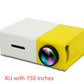 Portable Projector 3D Hd Led Home Theater Cinema HDMI-compatible Usb Audio Projector Yg300 Mini Projector