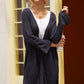 Open Front Long Sleeve Cardigan