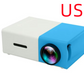 Portable Projector 3D Hd Led Home Theater Cinema HDMI-compatible Usb Audio Projector Yg300 Mini Projector