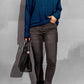 Long Sleeve Knitted Top Pullover