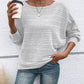 Full Size Round Neck Long Sleeve Top