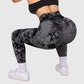 Seamless Tie Dye Leggings Women Yoga Pants