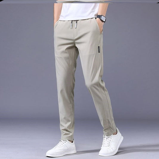 Drawstring Trousers Thin Casual Pants