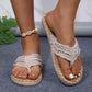 New Canvas Flip Flops Summer Thong Sandals