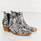 MMShoes Back At It Point Toe Bootie in Snakeskin