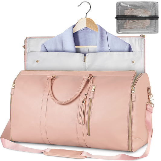 Large Capacity Travel Duffle Bag Women's Handbag Folding Suit