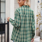 Mandy Plaid Button Up Long Sleeve Shirt