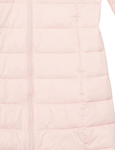 Amazon Essentials Women's Lightweight Water-Resistant Hooded Puffer Coat (Available in Plus Size), Black, Large