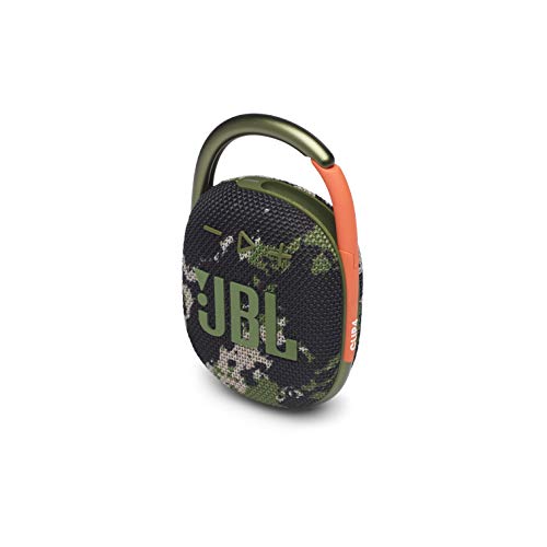 JBL Clip 4 - Portable Mini Bluetooth Speaker, Big Audio and Punchy bass, Integrated Carabiner, IP67 Waterproof and dustproof, 10 Hours of Playtime, Speaker for Home, Outdoor and Travel - (Blue)