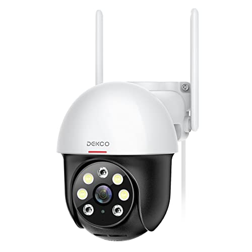 2K Security Camera Outdoor with Motion Tracking & Detection