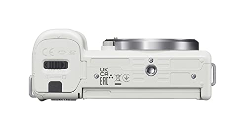 Sony Alpha ZV-E10 - APS-C Interchangeable Lens Mirrorless Vlog Camera Kit - White