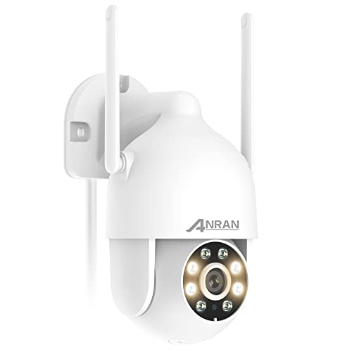 ANRAN Security Camera Outdoor with Spotlight and Siren
