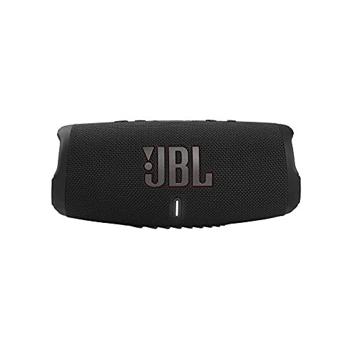 JBL Charge 5 Portable Bluetooth Speaker with Deep Bass, IP67 Waterproof and Dustproof, Up To 20 Hours of Playtime, Built-in Powerbank - Black