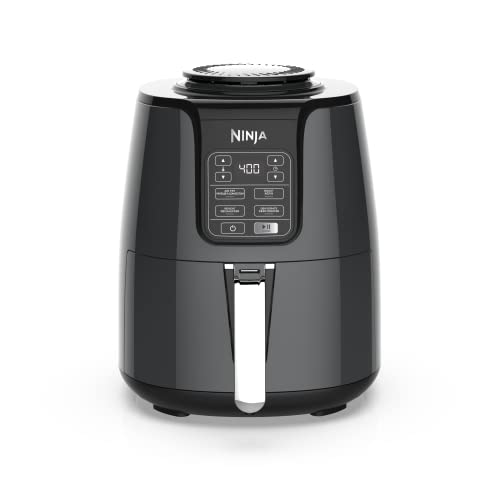 Ninja Foodi 6-in-1 8-qt. (7.6L) 2-Basket Air Fryer DualZone Technology, Match Cook & Smart Finish to Roast, Broil, Dehydrate & More for Quick, Easy Meals, Slate Grey (DZ201C) Canadian Version