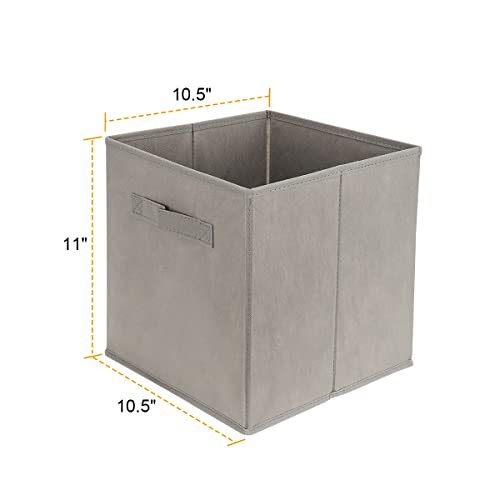 6-Pack Foldable Storage Bins Organiser Cube Boxes
