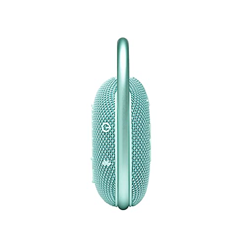 JBL Clip 4 - Portable Mini Bluetooth Speaker, Big Audio and Punchy bass, Integrated Carabiner, IP67 Waterproof and dustproof, 10 Hours of Playtime, Speaker for Home, Outdoor and Travel - (Blue)