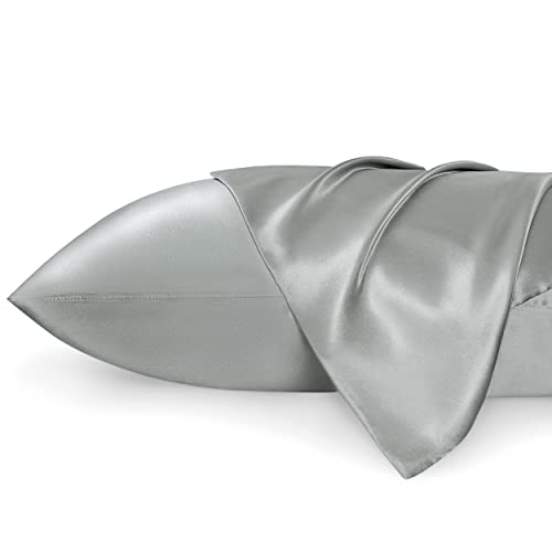Bedsure Satin Pillow Cases 2 Pack Queen -