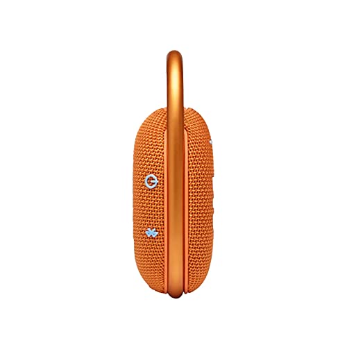 JBL Clip 4 - Portable Mini Bluetooth Speaker, Big Audio and Punchy bass, Integrated Carabiner, IP67 Waterproof and dustproof, 10 Hours of Playtime, Speaker for Home, Outdoor and Travel - (Blue)