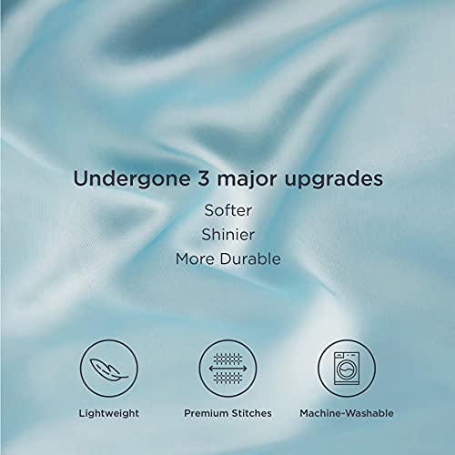 Bedsure Satin Pillow Cases 2 Pack Queen -
