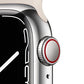Apple Watch Series 7 (GPS + Cellular, 45 MM) Starlight Aluminum Case with Starlight Sport Band (Renewed)