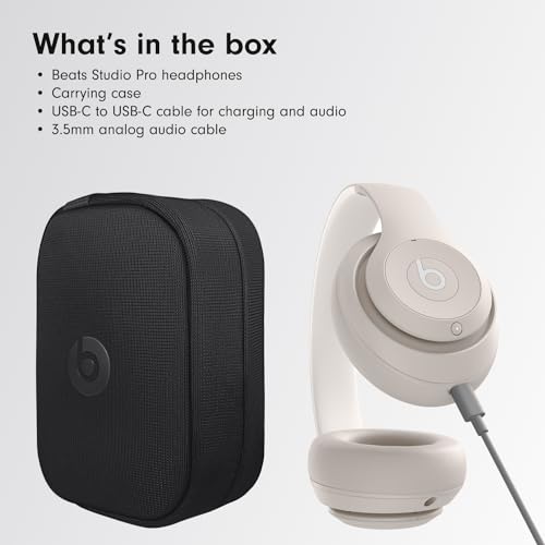 Beats Studio Pro with AppleCare+ for Headphones (2 Years) - Black