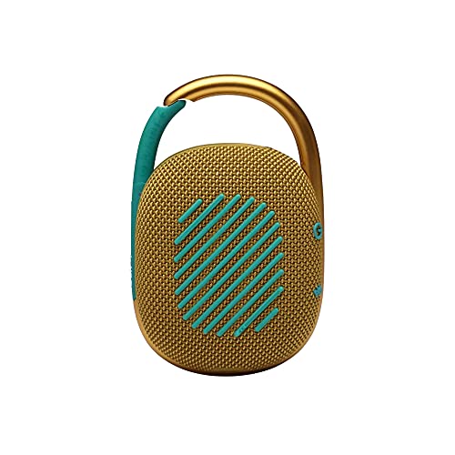 JBL Clip 4 - Portable Mini Bluetooth Speaker, Big Audio and Punchy bass, Integrated Carabiner, IP67 Waterproof and dustproof, 10 Hours of Playtime, Speaker for Home, Outdoor and Travel - (Blue)