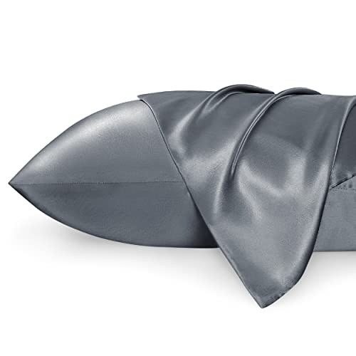 Bedsure Satin Pillow Cases 2 Pack Queen -