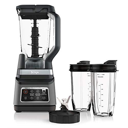 Ninja BN751C, Professional Plus Blender DUO With Auto-iQ, Black/Silver, 1200W (Canadian Version)