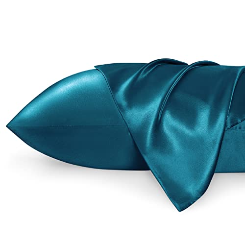 Bedsure Satin Pillow Cases 2 Pack Queen -