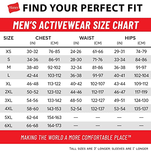 Hanes Men's Sweatshirt, EcoSmart Fleece Crewneck Sweatshirt, Cotton-Blend Fleece Sweatshirt, Plush Fleece Pullover Sweatshirt, Black, Large