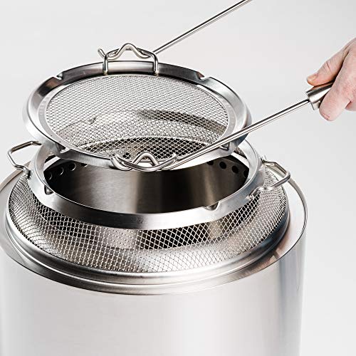 Solo Stove Ranger Shield Stainless Steel Fire Pit Spark Protector Screen Mesh Protective Spark Screen for Backyard and Outdoor Fire Pits Stops Hot Embers