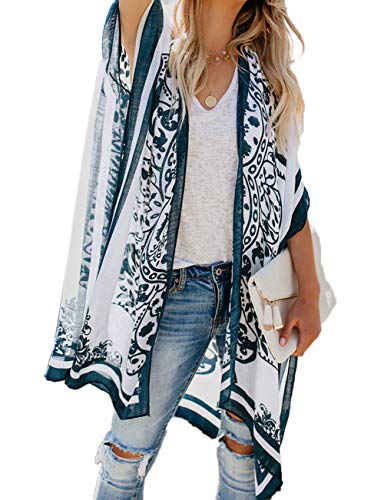 Bsubseach Pom Pom Kimono Cover Up for Bathing Suit Women Half Sleeve Cardigan Summer Bikini Beachwear Black