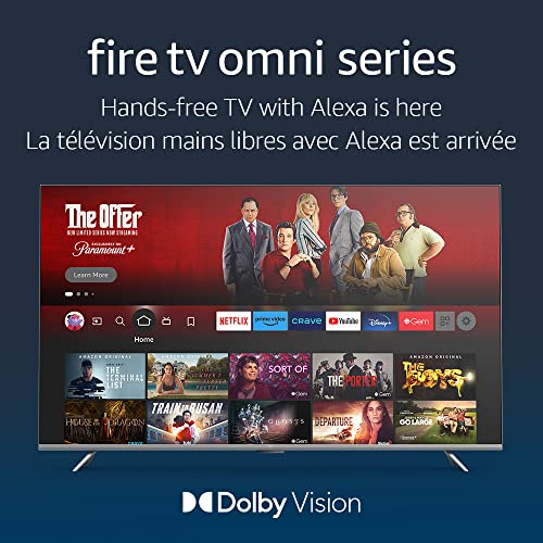 Amazon Fire TV 55" Omni Series 4K UHD smart TV, hands-free with Alexa